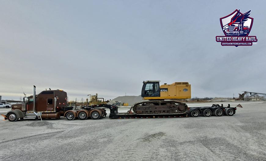How much does it cost to move an excavator?